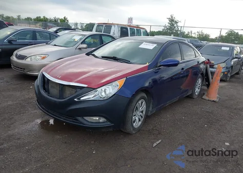 2011 Hyundai Sonata Gls z USA, uszkodzony, nr VIN 5NPEB4AC8BH251547